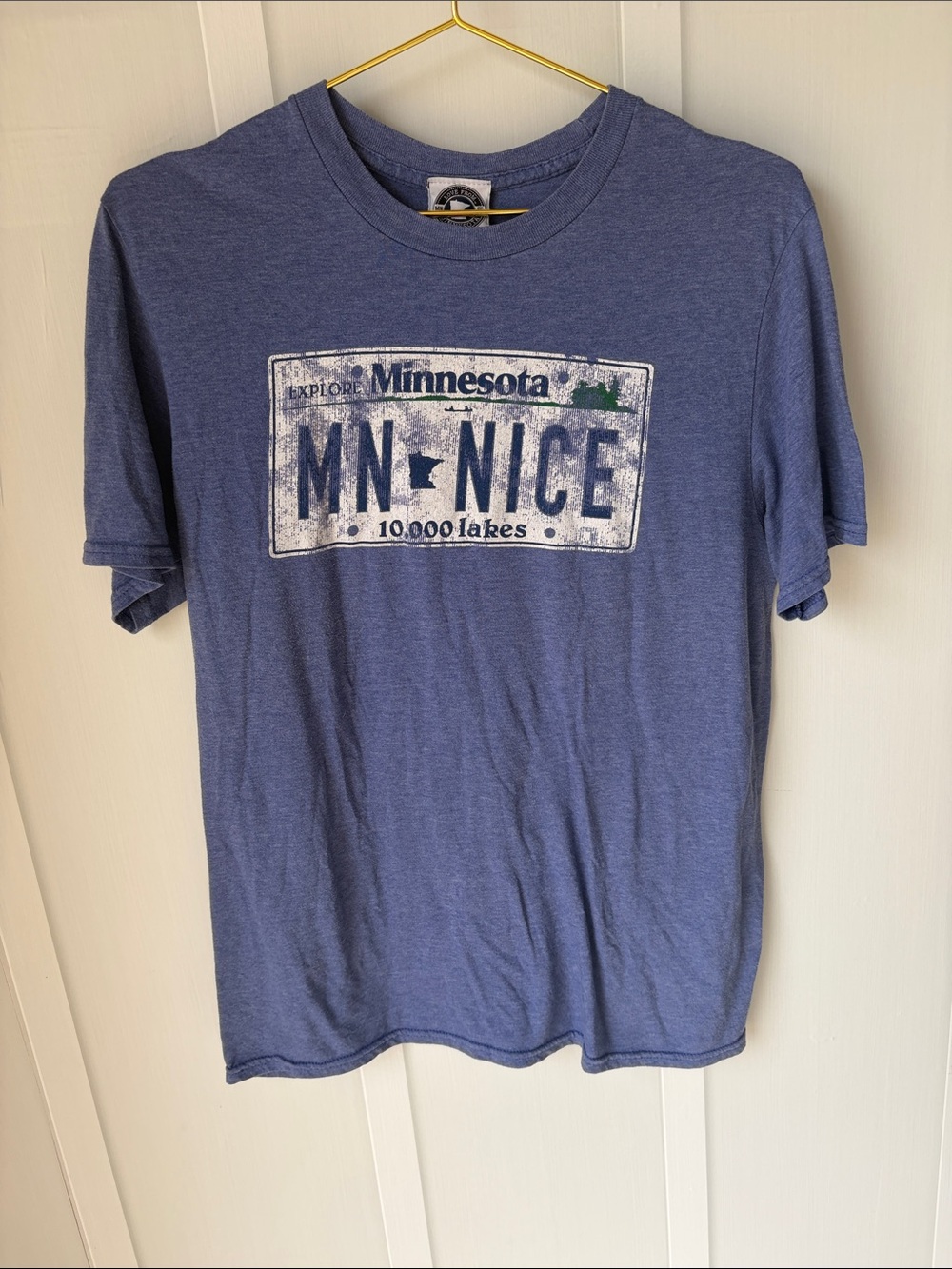 MN Nice Graphic Short-Sleeve Tee - Blue
